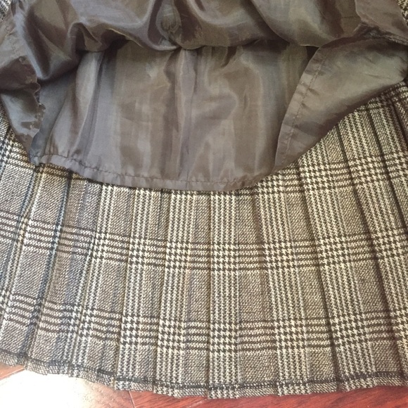 Brown&Tan Plaid Short Skirt - Picture 7 of 7